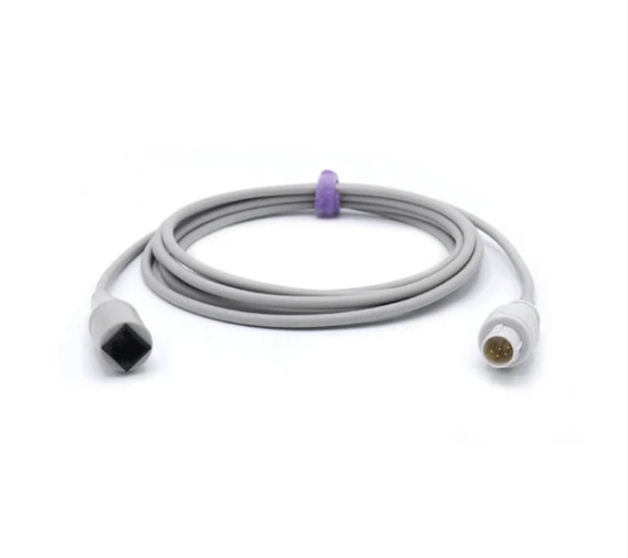 Compatible Nihon Kohden IBP Adapter Cable to Medex/Abbott 5 Pin Connector